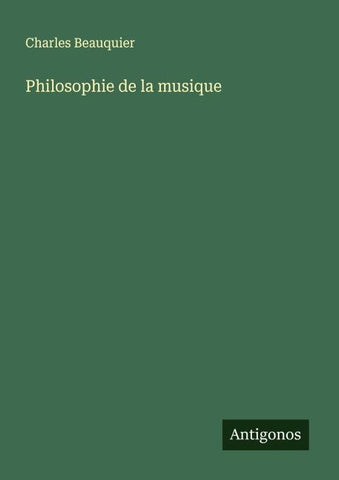 Philosophie de la musique
