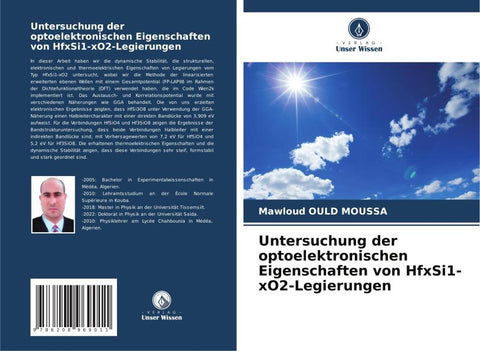 Untersuchung der optoelektronischen Eigenschaften von HfxSi1-xO2-Legierungen