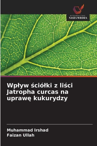 Wp¿yw ¿ció¿ki z li¿ci Jatropha curcas na upraw¿ kukurydzy