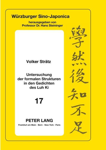 Untersuchung der formalen Strukturen in den Gedichten des Luh Ki