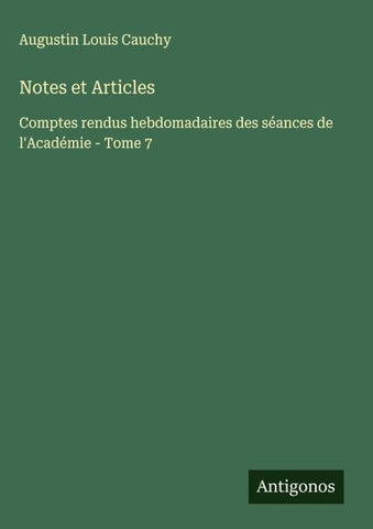 Notes et Articles