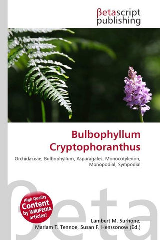 Bulbophyllum Cryptophoranthus