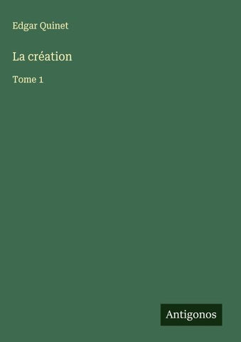 La création