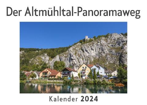 Der Altmühltal-Panoramaweg (Wandkalender 2024, Kalender DIN A4 quer, Monatskalender im Querformat mit Kalendarium, Das perfekte Geschenk)