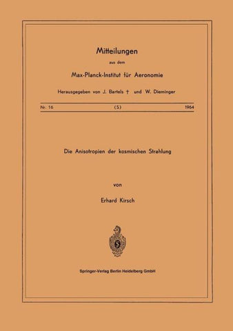 Die Anisotropien der Kosmischen Strahlung