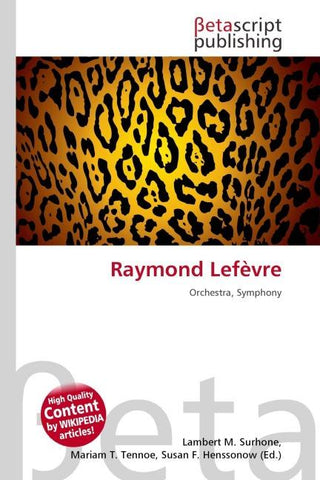Raymond Lefèvre