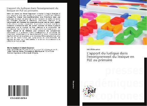 L'apport du ludique dans l'enseignement du lexique en FLE au primaire