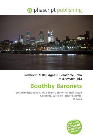 Boothby Baronets