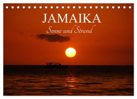 Jamaika Sonne und Strand (Tischkalender 2026 DIN A5 quer), CALVENDO Monatskalender