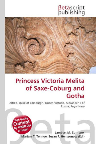 Princess Victoria Melita of Saxe-Coburg and Gotha