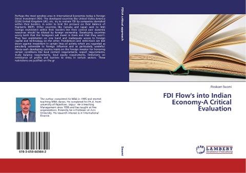 FDI Flow's into Indian Economy-A Critical Evaluation