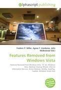 Features Removed from Windows Vista