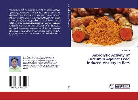Anxiolytic Activity of Curcumin Against Lead Induced Anxiety in Rats
