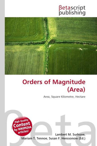 Orders of Magnitude (Area)