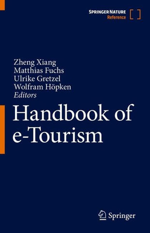 Handbook of e-Tourism
