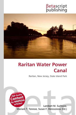 Raritan Water Power Canal