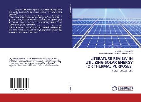 LITERATURE REVIEW IN UTILIZING SOLAR ENERGY FOR THERMAL PURPOSES