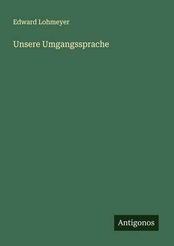 Unsere Umgangssprache