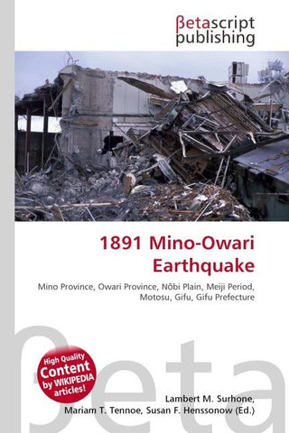 1891 Mino-Owari Earthquake