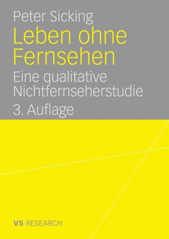 Leben ohne Fernsehen