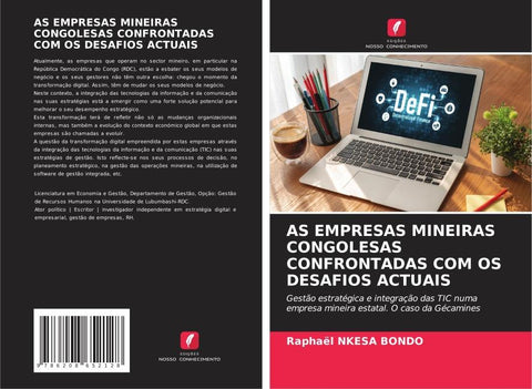AS EMPRESAS MINEIRAS CONGOLESAS CONFRONTADAS COM OS DESAFIOS ACTUAIS