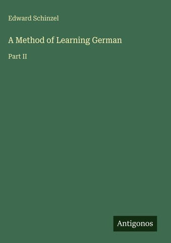 A Method of Learning German
