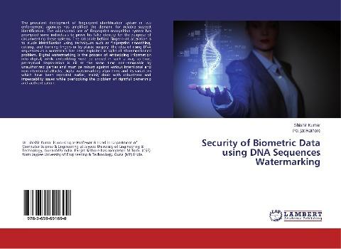 Security of Biometric Data using DNA Sequences Watermarking