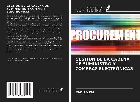 GESTIÓN DE LA CADENA DE SUMINISTRO Y COMPRAS ELECTRÓNICAS