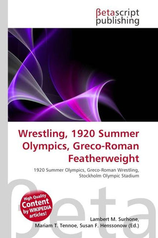 Wrestling, 1920 Summer Olympics, Greco-Roman Featherweight