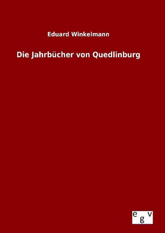 Die Jahrbücher von Quedlinburg
