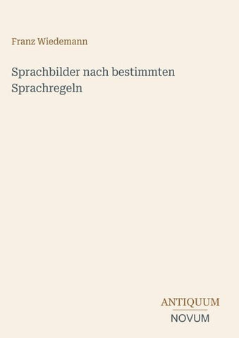 Sprachbilder nach bestimmten Sprachregeln
