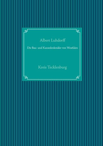 Die Bau- und Kunstdenkmäler von Westfalen