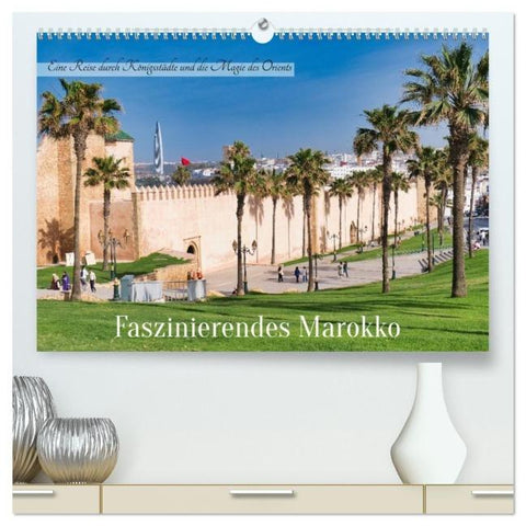 Faszinierendes Marokko (hochwertiger Premium Wandkalender 2026 DIN A2 quer), Kunstdruck in Hochglanz