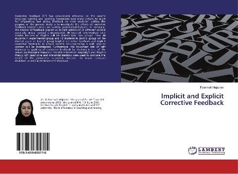 Implicit and Explicit Corrective Feedback