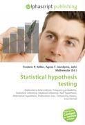 Statistical hypothesis testing