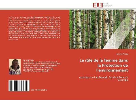 Le rôle de la femme dans la Protection de l'environnement