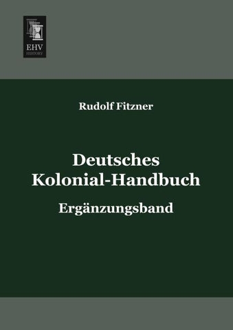Deutsches Kolonial-Handbuch