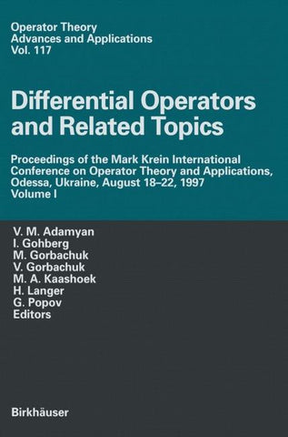Differential Operators and Related Topics