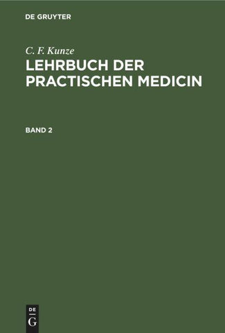 Lehrbuch der practischen Medicin. Band 2