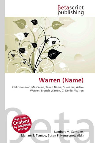 Warren (Name)