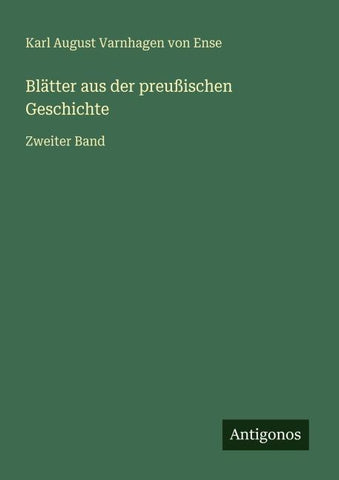 Blätter aus der preußischen Geschichte