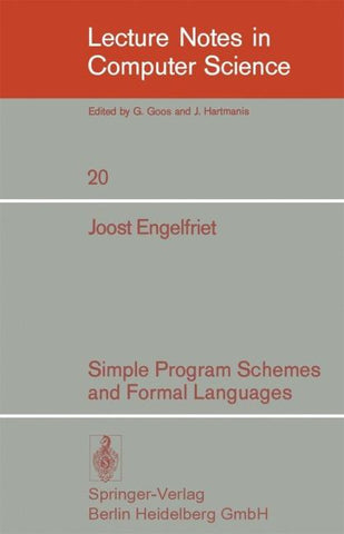 Simple Program Schemes and Formal Languages