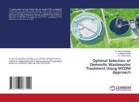 Optimal Selection of Domestic Wastewater Treatment Using MCDM Approach