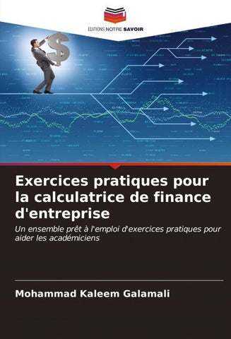 Exercices pratiques pour la calculatrice de finance d'entreprise