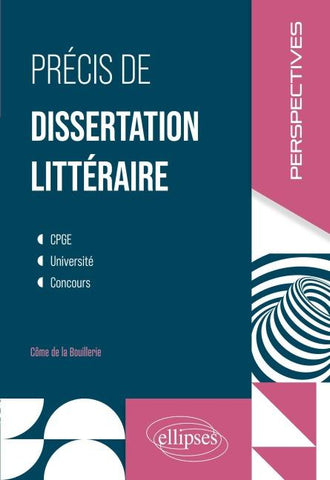 Précis de dissertation littéraire