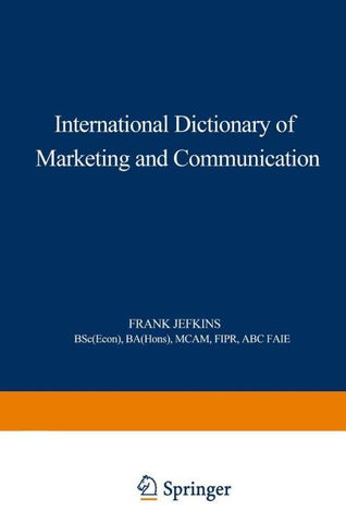 International Dictionary of Marketing and Communication