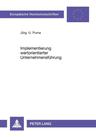 Implementierung wertorientierter Unternehmensführung