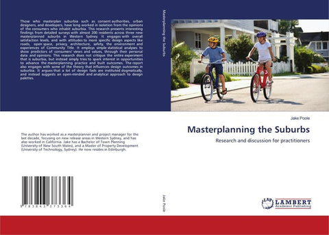 Masterplanning the Suburbs