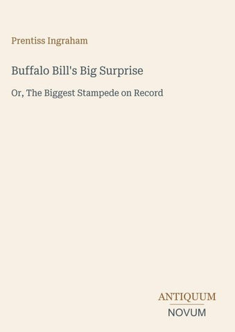 Buffalo Bill's Big Surprise