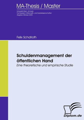 Schuldenmanagement der öffentlichen Hand
